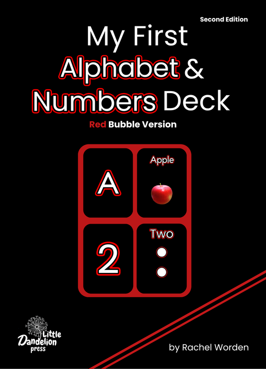 My First Alphabet & Numbers Deck; Red Bubble Edition