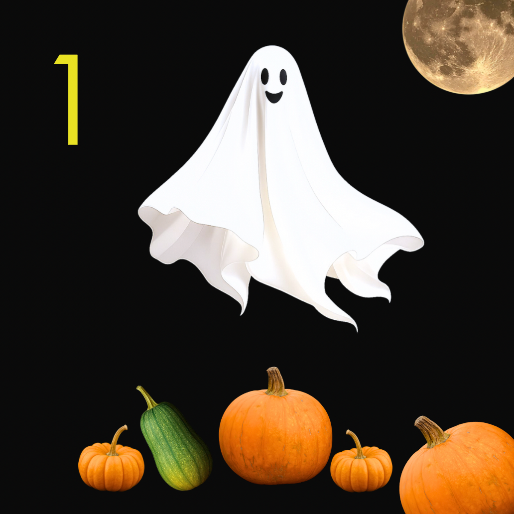 Five Friendly Ghosts