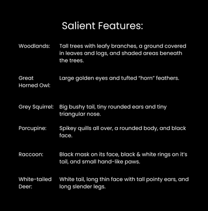 What Lives in the Woodlands