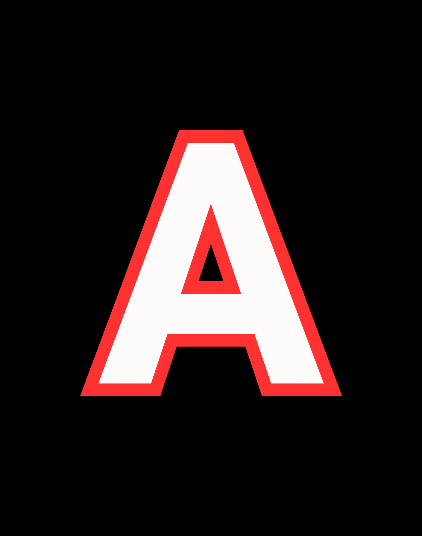 High Contrast ABCs: CVI Friendly Coloring Book