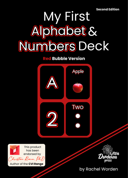 My First Alphabet & Numbers Deck; Red Bubble Edition